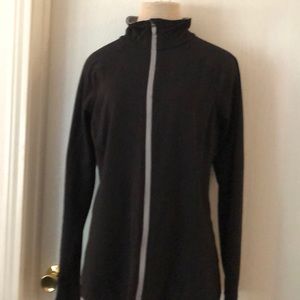 Lightweight front zip jacket